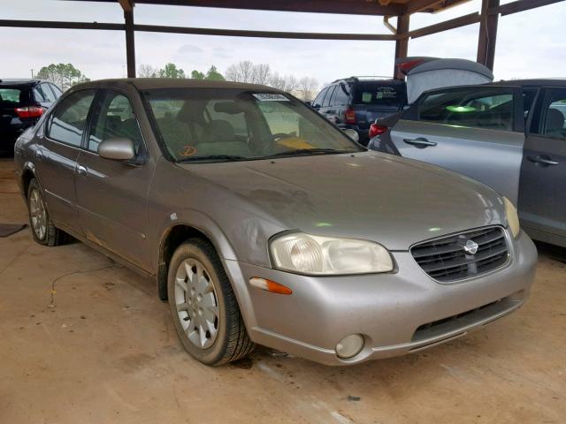 JN1CA31D61T628242 - 2001 NISSAN MAXIMA GXE GRAY photo 1