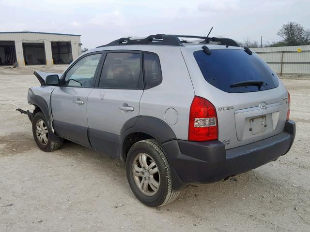 KM8JN12D17U582197 - 2007 HYUNDAI TUCSON SE GRAY photo 3