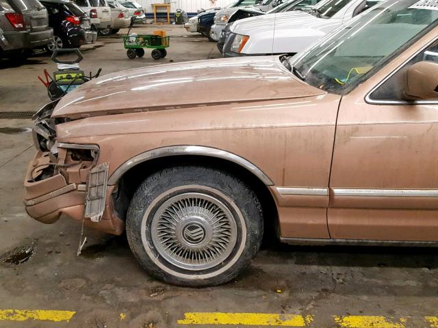 2MELM74W7RX626358 - 1994 MERCURY GRAND MARQ PINK photo 9