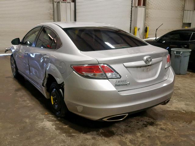 1YVHZ8CB7B5M23050 - 2011 MAZDA 6 S SILVER photo 3