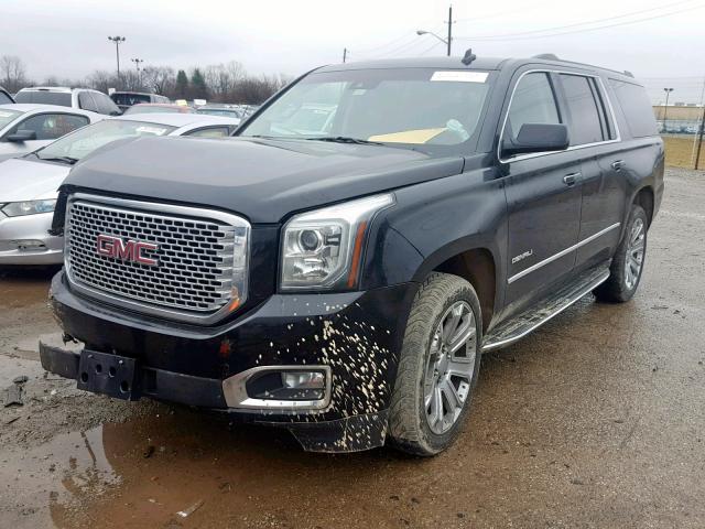 1GKS2JKJ8FR271119 - 2015 GMC YUKON XL D BLACK photo 2