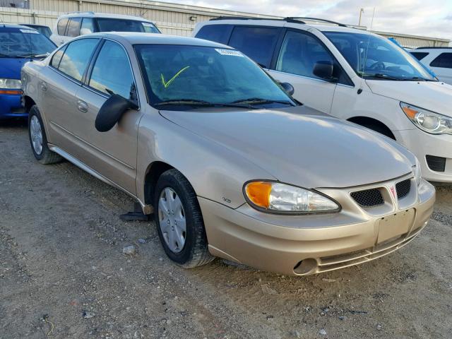 1G2NE52EX5M230047 - 2005 PONTIAC GRAND AM S TAN photo 1