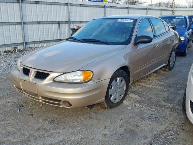 1G2NE52EX5M230047 - 2005 PONTIAC GRAND AM S TAN photo 2