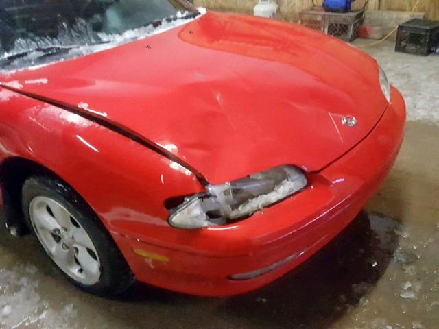 1YVGE31D9R5119095 - 1994 MAZDA MX-6 LS RED photo 9