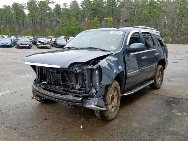 1GKFK63898J166956 - 2008 GMC YUKON DENA BLUE photo 2