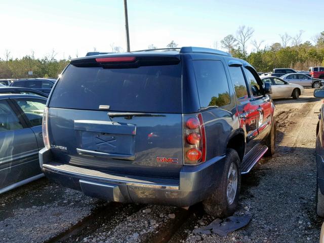 1GKFK63898J166956 - 2008 GMC YUKON DENA BLUE photo 4