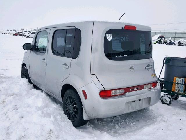 JN8AZ28R39T130640 - 2009 NISSAN CUBE BASE SILVER photo 3