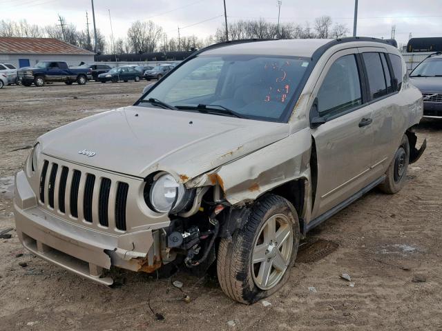 1J4NT1FA6AD626210 - 2010 JEEP COMPASS SP ოქროსფერი ფოტო 2