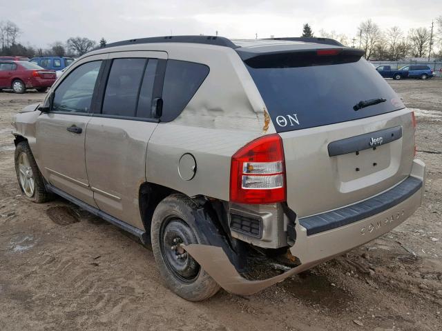 1J4NT1FA6AD626210 - 2010 JEEP COMPASS SP ოქროსფერი ფოტო 3