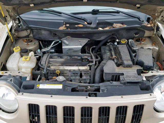 1J4NT1FA6AD626210 - 2010 JEEP COMPASS SP ოქროსფერი ფოტო 7