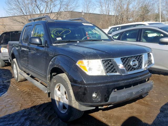 1N6AD07W96C461785 - 2006 NISSAN FRONTIER C BLACK photo 1