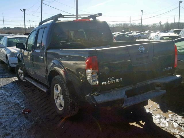 1N6AD07W96C461785 - 2006 NISSAN FRONTIER C BLACK photo 3