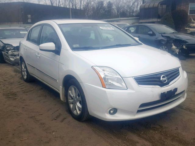 3N1AB6APXCL762369 - 2012 NISSAN SENTRA 2.0 WHITE photo 1