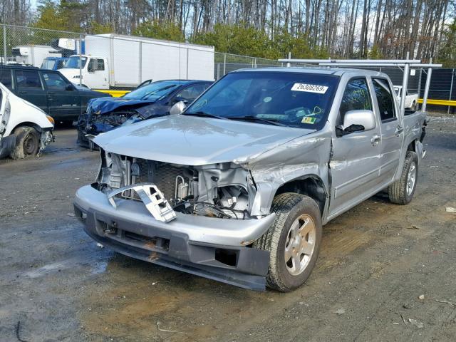 1GCDSGFE6C8104773 - 2012 CHEVROLET COLORADO L SILVER photo 2