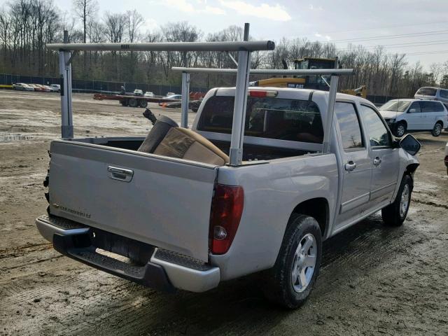 1GCDSGFE6C8104773 - 2012 CHEVROLET COLORADO L SILVER photo 4