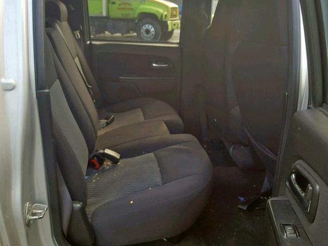1GCDSGFE6C8104773 - 2012 CHEVROLET COLORADO L SILVER photo 6