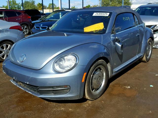 3VW517AT9GM822658 - 2016 VOLKSWAGEN BEETLE S/S GRAY photo 2