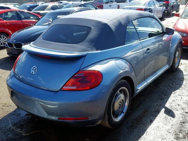 3VW517AT9GM822658 - 2016 VOLKSWAGEN BEETLE S/S GRAY photo 4