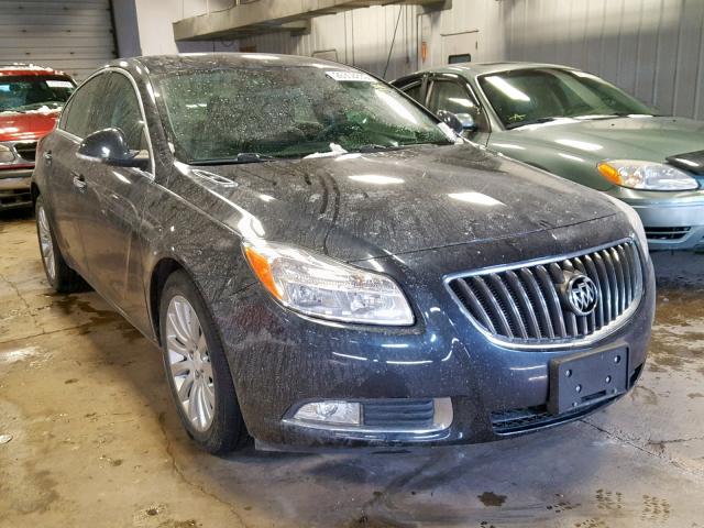 2G4GS5EV2D9174377 - 2013 BUICK REGAL PREM BLUE photo 1