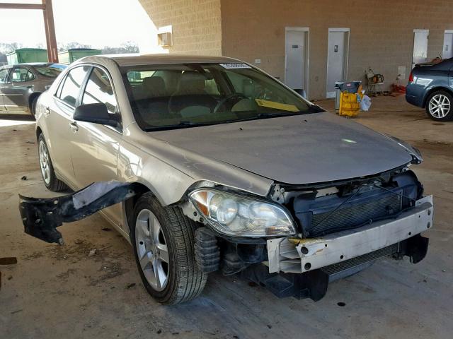 1G1ZA5E05AF112746 - 2010 CHEVROLET MALIBU LS GOLD photo 1
