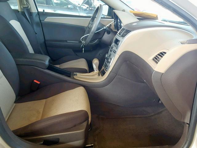 1G1ZA5E05AF112746 - 2010 CHEVROLET MALIBU LS GOLD photo 5