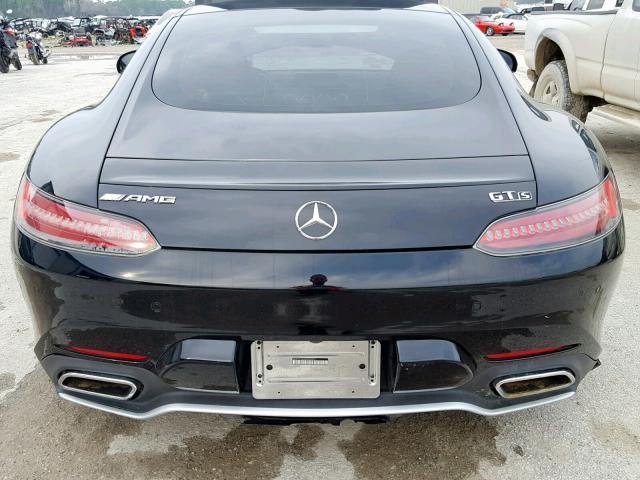 WDDYJ7JA4GA004577 - 2016 MERCEDES-BENZ AMG GT S BLACK photo 6