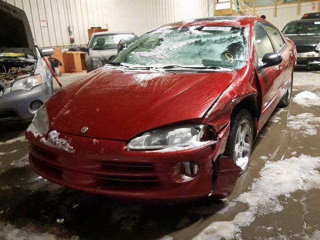 2C3HH56M34H583155 - 2004 CHRYSLER INTREPID E RED photo 2