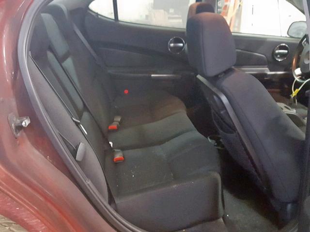 2G2WP552781133923 - 2008 PONTIAC GRAND PRIX RED photo 6
