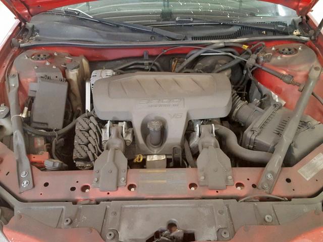 2G2WP552781133923 - 2008 PONTIAC GRAND PRIX RED photo 9