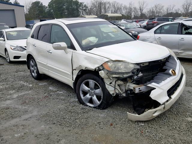 5J8TB18237A000356 - 2007 ACURA RDX WHITE photo 1