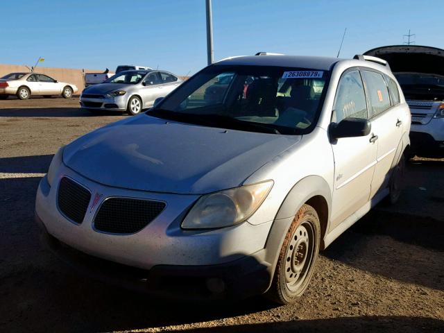 5Y2SL65866Z428001 - 2006 PONTIAC VIBE SILVER photo 2