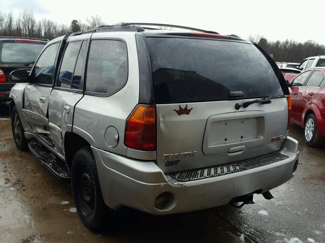 1GKDT13S042340372 - 2004 GMC ENVOY SILVER photo 3