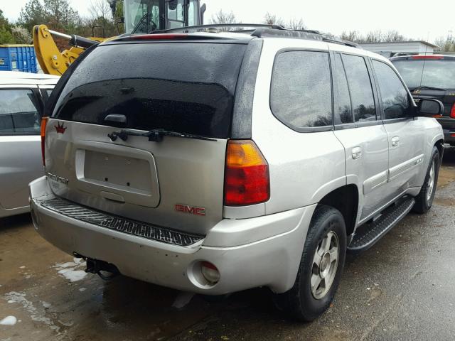 1GKDT13S042340372 - 2004 GMC ENVOY SILVER photo 4