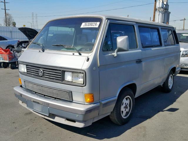 WV2YB0251HH042472 - 1987 VOLKSWAGEN VANAGON BU SILVER photo 2