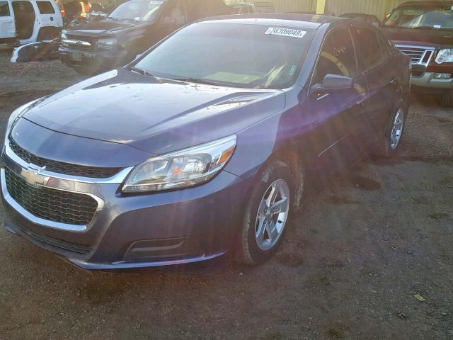 1G11B5S16FF160384 - 2015 CHEVROLET MALIBU LS BLUE photo 2