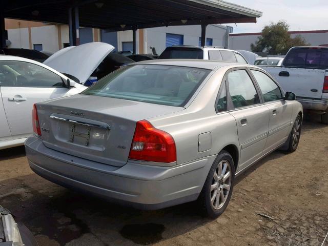 YV1TH59H741380069 - 2004 VOLVO S80 2.5T TAN photo 4