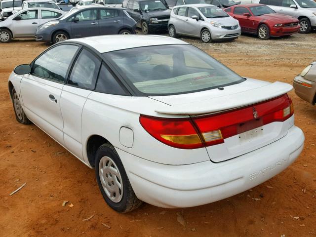 1G8ZP1280XZ376449 - 1999 SATURN SC1 WHITE photo 3