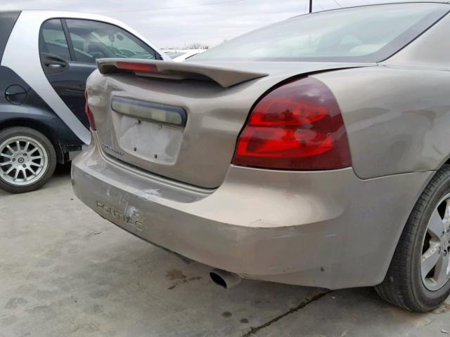 2G2WP552171158086 - 2007 PONTIAC GRAND PRIX BROWN photo 10
