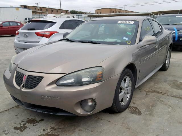 2G2WP552171158086 - 2007 PONTIAC GRAND PRIX BROWN photo 2
