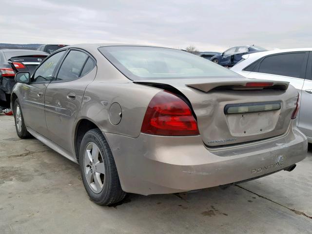 2G2WP552171158086 - 2007 PONTIAC GRAND PRIX BROWN photo 3