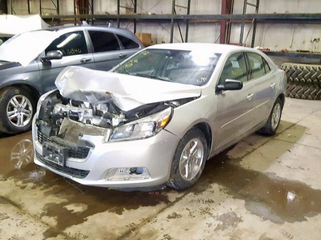 1G11A5SL6FF261167 - 2015 CHEVROLET MALIBU LS GRAY photo 2