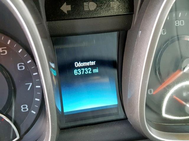 1G11A5SL6FF261167 - 2015 CHEVROLET MALIBU LS GRAY photo 8