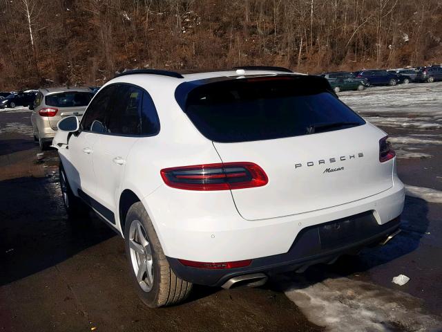 WP1AA2A58JLB05231 - 2018 PORSCHE MACAN WHITE photo 3