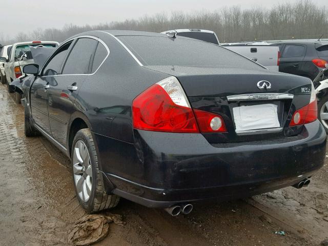 JNKAY01F36M265429 - 2006 INFINITI M35 BASE BLACK photo 3