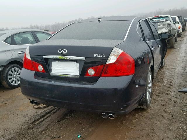 JNKAY01F36M265429 - 2006 INFINITI M35 BASE BLACK photo 4