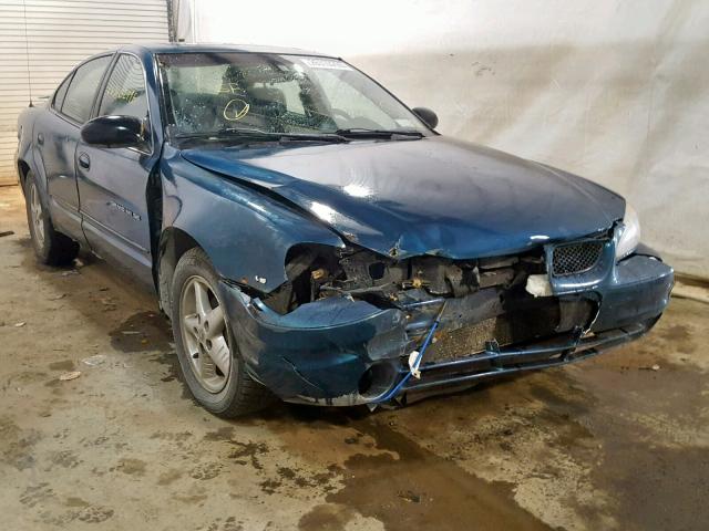 1G2NF52E33M528739 - 2003 PONTIAC GRAND AM S BLUE photo 1