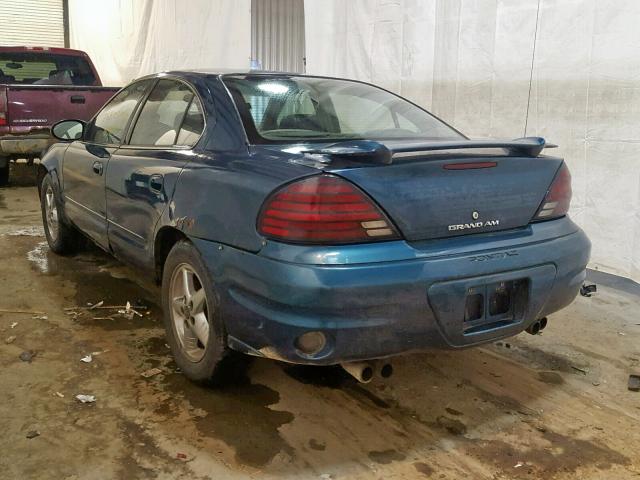 1G2NF52E33M528739 - 2003 PONTIAC GRAND AM S BLUE photo 3