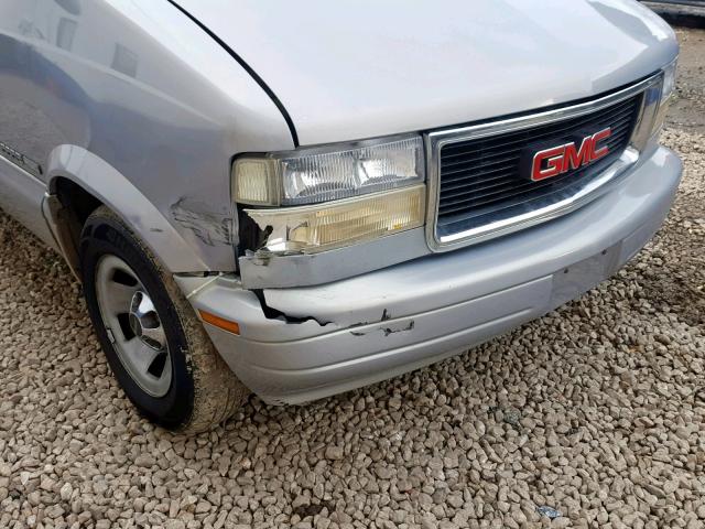 1GKEL19W9XB519724 - 1999 GMC SAFARI XT GRAY photo 9