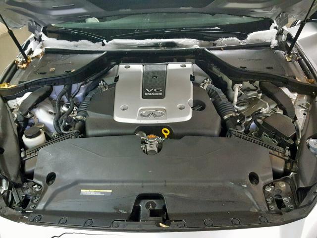 JN1BV7AR2FM419780 - 2015 INFINITI Q50 BASE SILVER photo 7