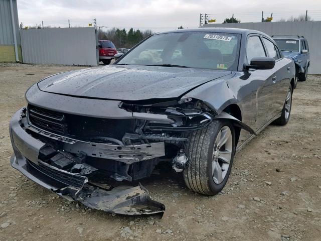 2C3CDXHGXHH541385 - 2017 DODGE CHARGER SX GRAY photo 2